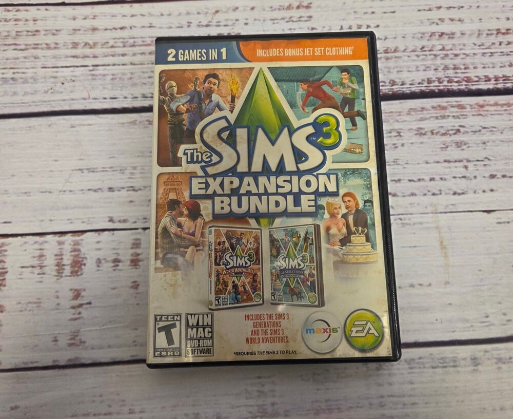 The Sims 3 Expansion Bundle PC Mac Generations World Adventures
